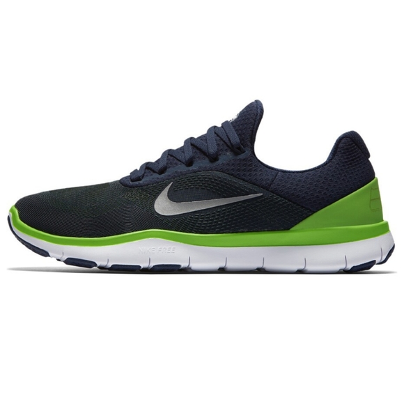 Nike Other - Nike Men's Seattle Seahawks NFL Free Run Athletic Shoes Sneakers